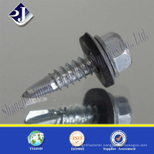 Alibaba Online Shopping Wooden Use Hex Screw With Flange